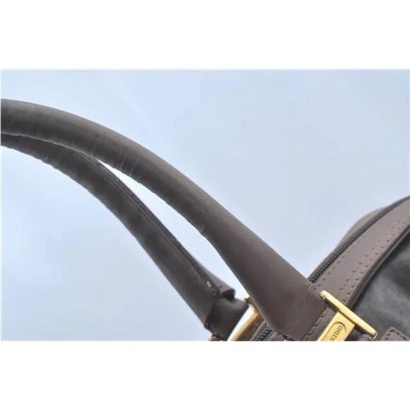 Vintage Valentino Dome Chevron PVC Leather Boston Bag (VAXX099) - Picture 7 of 12